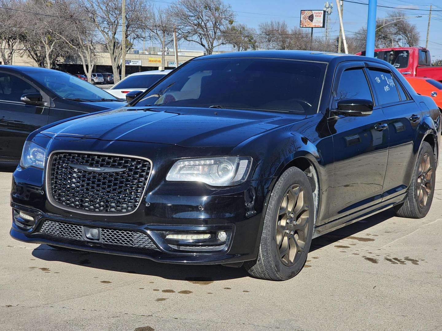 2016 Black Chrysler 300 (2C3CCAGG4HH) , located at 2020 East Division Street, Arlington, TX, 76011, (817) 801-3191, 32.742390, -97.076874 - Photo#2