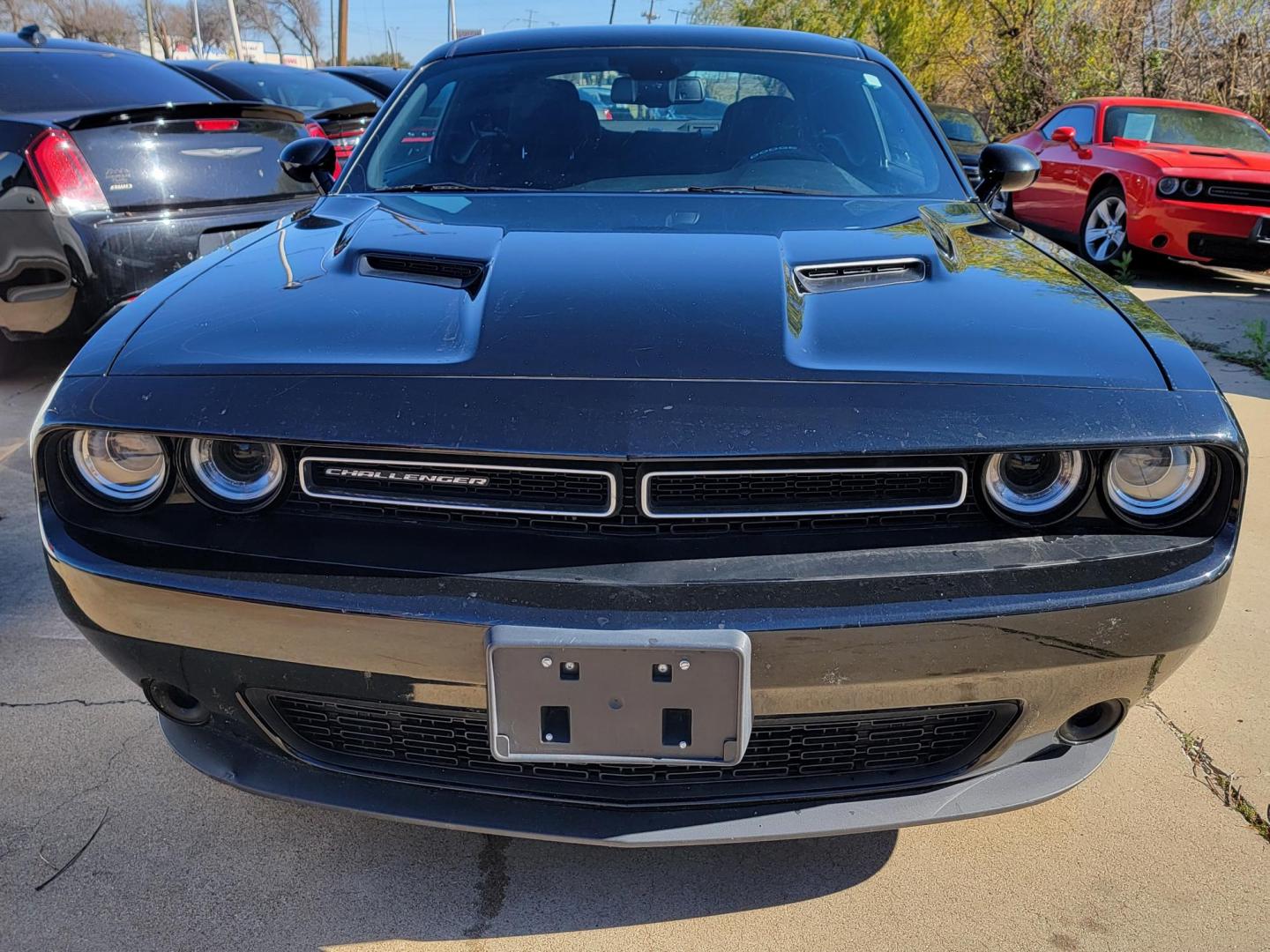 2021 Black Dodge Challenger SXT (2C3CDZAG9MH) with an 3.6L V6 DOHC 24V engine, 8A transmission, located at 2020 East Division Street, Arlington, TX, 76011, (817) 801-3191, 32.742390, -97.076874 - Photo#7